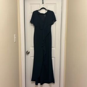 Adrianna Papell green dress. Size 10.